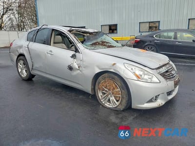 Czwarte zdjęcie samochodu z boku: 2013 INFINITI G37 VIN:JN1CV6AR7DM770017 - miniatura