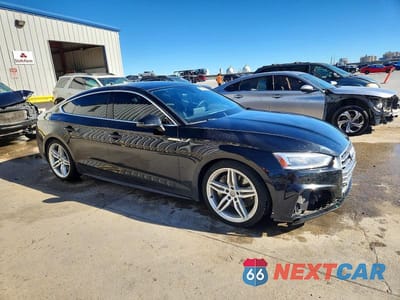 Czwarte zdjęcie samochodu z boku: 2018 AUDI A5 PRESTIGE S-LINE VIN:WAUFNCF53JA038086 - miniatura