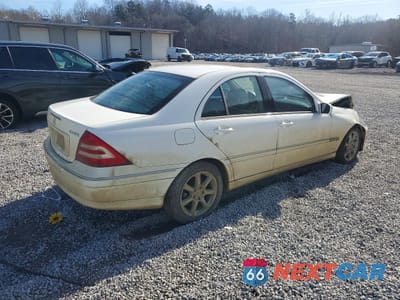 Trzecie zdjęcie samochodu z tyłu: 2007 MERCEDES-BENZ C 280 4MATIC VIN:WDBRF92H77F840571 - miniatura