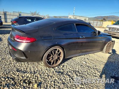 Trzecie zdjęcie samochodu z tyłu: 2020 MERCEDES-BENZ C 63 AMG-S VIN:WDDWJ8HB5LF955539 - miniatura