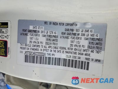 Zdjęcie 14 z 14 samochodu: 2012 MAZDA CX-9 VIN:JM3TB2CA5C0333328 - miniatura
