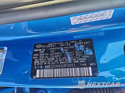 Zdjęcie 12 z 14 samochodu: 2018 HYUNDAI TUCSON SE VIN:KM8J2CA49JU816051 - miniatura