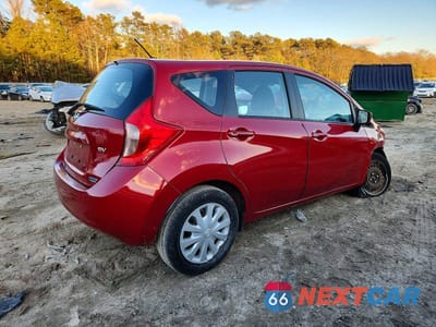 Trzecie zdjęcie samochodu z tyłu: 2015 NISSAN VERSA NOTE S VIN:3N1CE2CP3FL375334 - miniatura