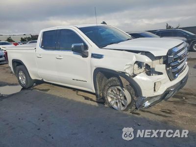 Czwarte zdjęcie samochodu z boku: 2019 GMC SIERRA C1500 SLE VIN:1GTR8BED8KZ244419 - miniatura