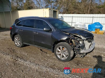 Czwarte zdjęcie samochodu z boku: 2015 ACURA MDX ADVANCE VIN:5FRYD3H81FB003095 - miniatura