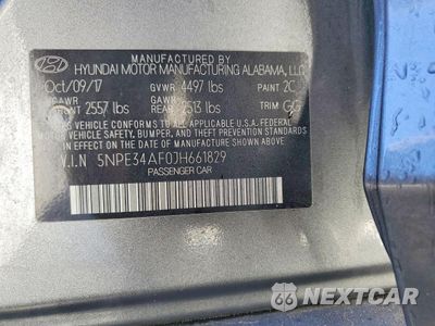 Zdjęcie 12 z 12 samochodu: 2018 HYUNDAI SONATA SEL VIN:5NPE34AF0JH661829 - miniatura