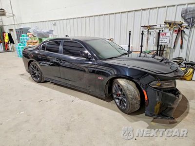 Czwarte zdjęcie samochodu z boku: 2021 DODGE CHARGER SCAT PACK VIN:2C3CDXGJ0MH616103 - miniatura