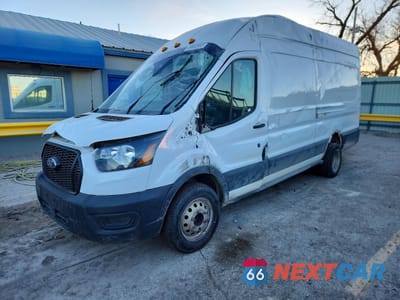 2023 FORD TRANSIT T-350 HD 1FTBF4X89PKB00509 - główne zdjęcie licytacji z USA - miniatura