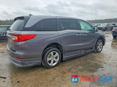 Trzecie zdjęcie samochodu z tyłu: 2019 HONDA ODYSSEY EXL VIN:5FNRL6H76KB101258 - miniatura