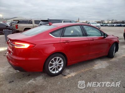 Trzecie zdjęcie samochodu z tyłu: 2020 FORD FUSION SE VIN:3FA6P0HD7LR124113 - miniatura