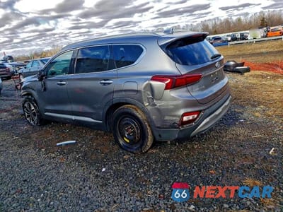 Drugie zdjęcie samochodu z przodu: 2019 HYUNDAI SANTA FE LIMITED VIN:5NMS5CAA6KH032876 - miniatura