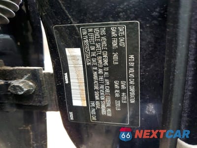 Zdjęcie 12 z 12 samochodu: 2007 VOLVO S60 2.5T VIN:YV1RS592572643536 - miniatura