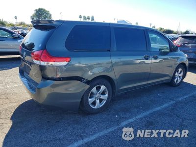 Trzecie zdjęcie samochodu z tyłu: 2013 TOYOTA SIENNA VIN:5TDZK3DC8DS329460 - miniatura