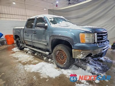 Czwarte zdjęcie samochodu z boku: 2010 GMC SIERRA K1500 SLE VIN:3GTRKVE39AG268950 - miniatura
