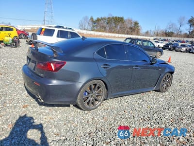 Trzecie zdjęcie samochodu z tyłu: 2008 LEXUS IS-F VIN:JTHBP262085002580 - miniatura