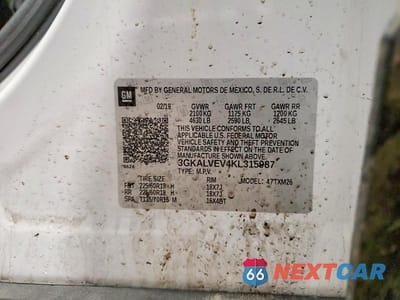 Zdjęcie 14 z 14 samochodu: 2019 GMC TERRAIN SLT VIN:3GKALVEV4KL315987 - miniatura