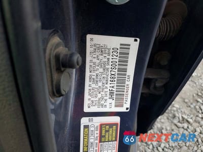 Zdjęcie 12 z 12 samochodu: 2007 HONDA CIVIC EX VIN:JHMFA168X7S001230 - miniatura