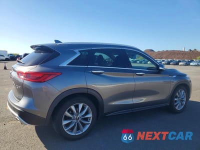 Trzecie zdjęcie samochodu z tyłu: 2021 INFINITI QX50 LUXE VIN:3PCAJ5BA5MF124003 - miniatura