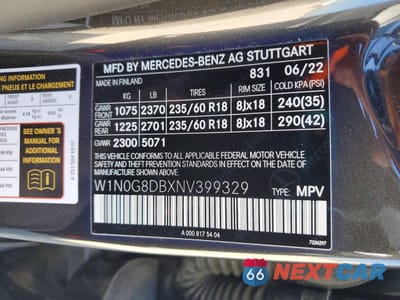 Zdjęcie 13 z 13 samochodu: 2022 MERCEDES-BENZ GLC 300 VIN:W1N0G8DBXNV399329 - miniatura