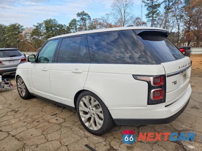 Drugie zdjęcie samochodu z przodu: 2020 LAND ROVER RANGE ROVER HSE VIN:SALGS2RUXLA402321 - miniatura