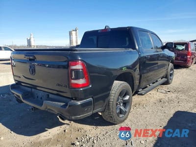 Trzecie zdjęcie samochodu z tyłu: 2019 RAM 1500 BIG HORN/LONE STAR VIN:1C6SRFFT0KN904642 - miniatura