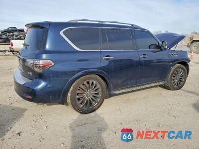 Trzecie zdjęcie samochodu z tyłu: 2016 INFINITI QX80 VIN:JN8AZ2NE6G9120440 - miniatura