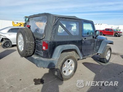 Trzecie zdjęcie samochodu z tyłu: 2015 JEEP WRANGLER SPORT VIN:1C4AJWAG5FL500047 - miniatura