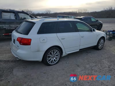 Trzecie zdjęcie samochodu z tyłu: 2008 AUDI A4 2.0T AVANT QUATTRO VIN:WAUKF78EX8A167565 - miniatura