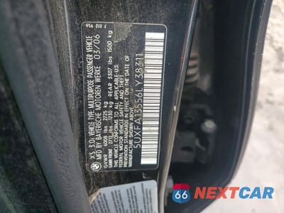 Zdjęcie 12 z 12 samochodu: 2006 BMW X5 3.0I VIN:5UXFA13556LY38311 - miniatura