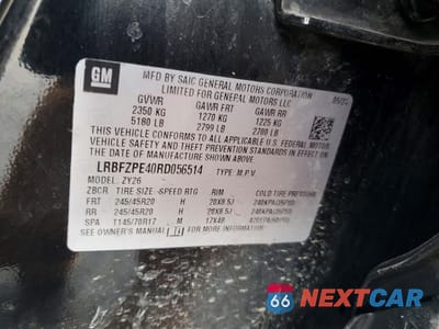 Zdjęcie 13 z 14 samochodu: 2024 BUICK ENVISION ESSENCE VIN:LRBFZPE40RD056514 - miniatura