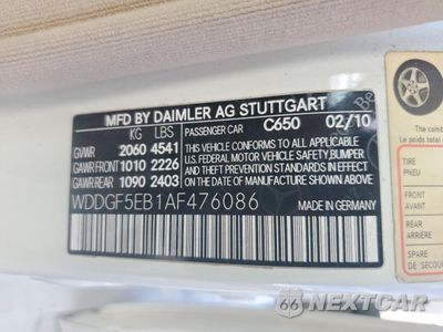 Zdjęcie 13 z 13 samochodu: 2010 MERCEDES-BENZ C 300 VIN:WDDGF5EB1AF476086 - miniatura