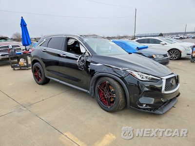 Czwarte zdjęcie samochodu z boku: 2020 INFINITI QX50 PURE VIN:3PCAJ5M13LF113822 - miniatura