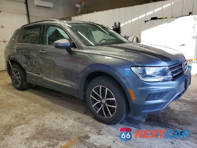 Czwarte zdjęcie samochodu z boku: 2021 VOLKSWAGEN TIGUAN SE VIN:3VV2B7AX6MM053006 - miniatura
