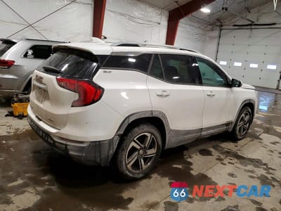 Trzecie zdjęcie samochodu z tyłu: 2019 GMC TERRAIN SLT VIN:3GKALVEV4KL315987 - miniatura