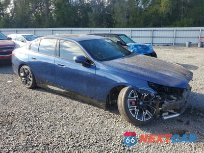Czwarte zdjęcie samochodu z boku: 2024 BMW I5 EDRIVE 40 VIN:WBY33FK06RCR45193 - miniatura