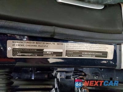 Zdjęcie 13 z 13 samochodu: 2014 BENTLEY FLYING SPUR VIN:SCBEC9ZA1EC094542 - miniatura