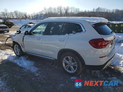 Drugie zdjęcie samochodu z przodu: 2021 BMW X3 XDRIVE30I VIN:5UXTY5C00M9F76995 - miniatura
