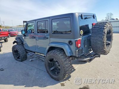 Drugie zdjęcie samochodu z przodu: 2015 JEEP WRANGLER UNLIMITED SAHARA VIN:1C4BJWEG6FL684400 - miniatura