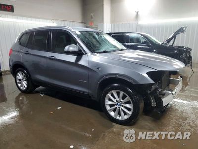 Czwarte zdjęcie samochodu z boku: 2017 BMW X3 XDRIVE28I VIN:5UXWX9C58H0T07220 - miniatura