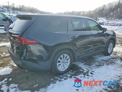 Trzecie zdjęcie samochodu z tyłu: 2025 TOYOTA GRAND HIGHLANDER XLE HYBRID VIN:5TDACAB59SS065178 - miniatura