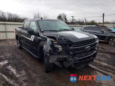Czwarte zdjęcie samochodu z boku: 2019 FORD F150 SUPERCREW VIN:1FTEW1E5XKFC15142 - miniatura