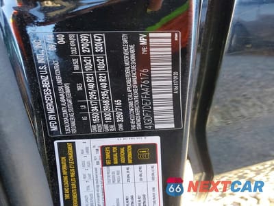 Zdjęcie 13 z 13 samochodu: 2015 MERCEDES-BENZ GL 550 4MATIC VIN:4JGDF7DE7FA476176 - miniatura