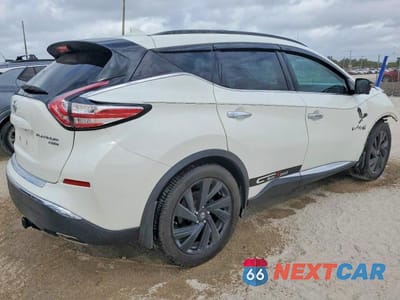 Trzecie zdjęcie samochodu z tyłu: 2017 NISSAN MURANO S VIN:5N1AZ2MH3HN148689 - miniatura