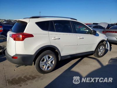 Trzecie zdjęcie samochodu z tyłu: 2015 TOYOTA RAV4 LE VIN:JTMZFREV9FJ055645 - miniatura