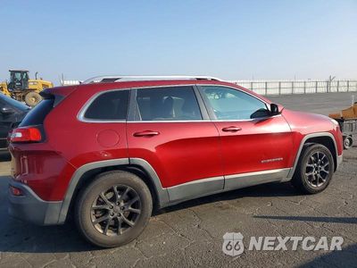Trzecie zdjęcie samochodu z tyłu: 2014 JEEP CHEROKEE LATITUDE VIN:1C4PJLCS8EW147942 - miniatura