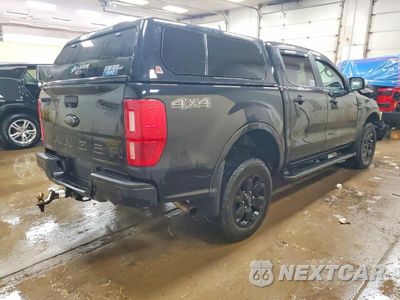 Trzecie zdjęcie samochodu z tyłu: 2022 FORD RANGER XL VIN:1FTER4FH8NLD37036 - miniatura