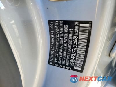 Zdjęcie 12 z 13 samochodu: 2016 PORSCHE PANAMERA 2 VIN:WP0AA2A77GL005049 - miniatura