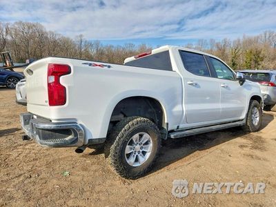 Trzecie zdjęcie samochodu z tyłu: 2022 CHEVROLET SILVERADO LTD K1500 LT VIN:1GCPYDEK5NZ164954 - miniatura
