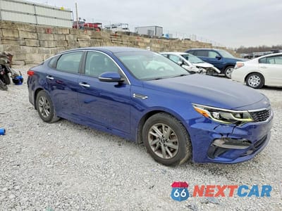 Czwarte zdjęcie samochodu z boku: 2019 KIA OPTIMA LX VIN:5XXGT4L33KG325570 - miniatura