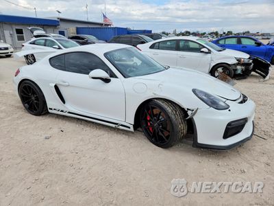 Czwarte zdjęcie samochodu z boku: 2016 PORSCHE CAYMAN GT4 VIN:WP0AC2A82GK197098 - miniatura